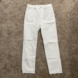 Madewell The Perfect Vintage Jean in Tile White